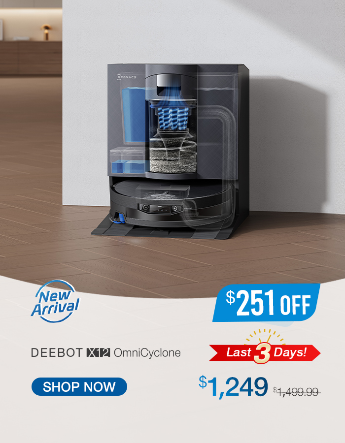 Last 3 days for New DEEBOT Launch Discount